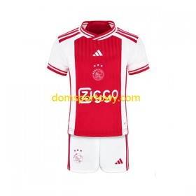 Koszulka Ajax Amsterdam Dziecięcy Domowe Koszulki Piłkarskie 2023-2024 Krótki Rękaw